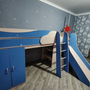 Детская кровать чердак 80×160 Adore