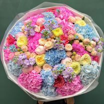 Трендовый Дофаминовый букет, букеты Краснодар, Краснодар
